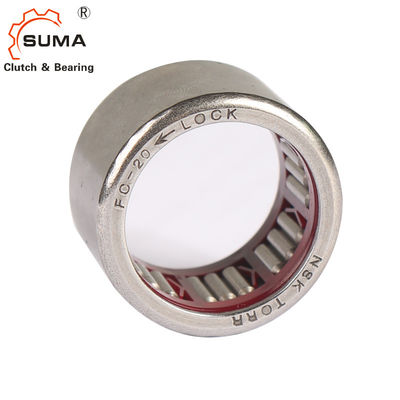 Embragues exhaustos del rodillo de la aguja de la taza fila roja de la jaula FC10 de la sola